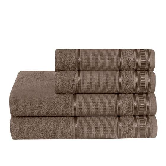 Imagem de Kit Toalhas Felpudas Linha Premium Máxima Absorção