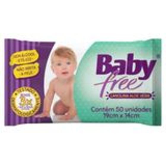 Imagem de Kit toalhas umedecidas Baby Free com 1200 toalhas