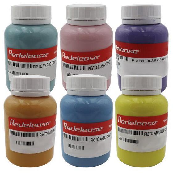 Imagem de Kit TODOS os Pigmentos Candy Colors (Tons Pastéis)