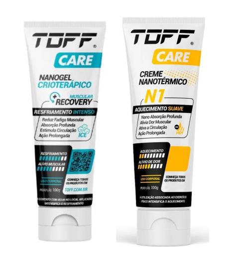 Imagem de Kit Toff para dor muscular - Resfriamento + Aquecimento N1