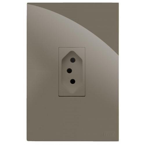 Imagem de Kit Tomada 20A Vertical 4X2 Brg11162-7Fe
