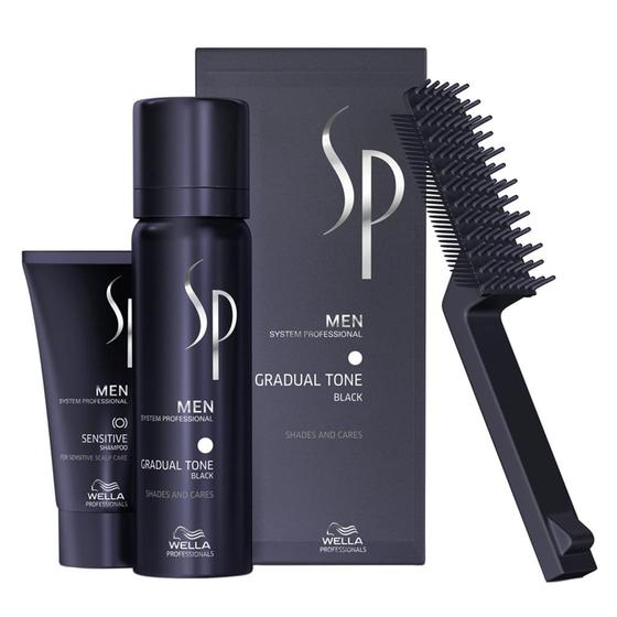 Kit Tonalizante Masculino Wella SP Men Gradual Tone Black é boa?