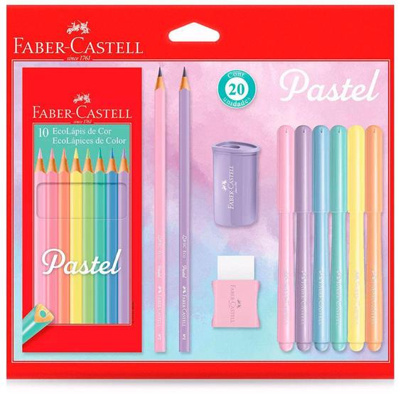 Imagem de Kit Tons Pastel - Faber Castell