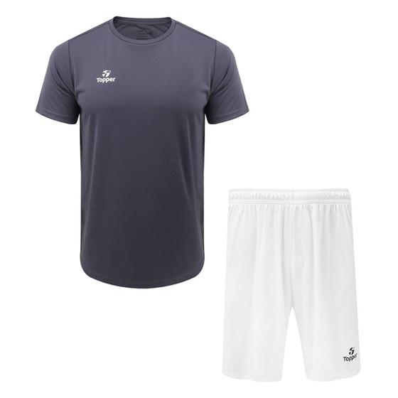 Imagem de Kit Topper Camiseta + Calção Classic New Masculino