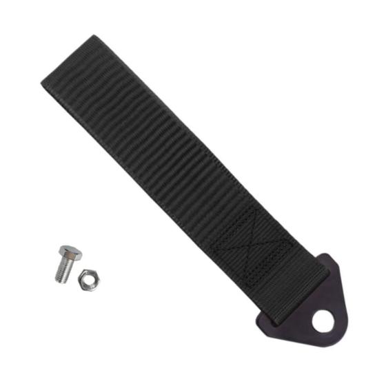 Imagem de Kit Tow Strap Fita Cinta Reboque Engate Universal Estilo Br