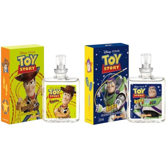 Imagem de Kit Toy Story Disney: Colônia Woody + Colônia Buzz - Jequiti