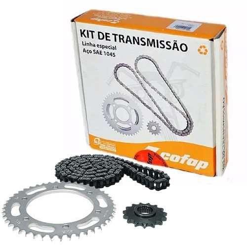 Kit Tração Relação Transmissão Fazer 250 Cofap Aço 1045 Menor preço em Kit Tração Relação Transmissão Fazer 250 Cofap Aço 1045