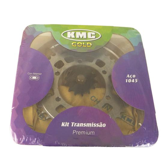 Imagem de Kit Transmissão Kmc Mt-03 Mt03 R3 Com Retentor Aço 1045