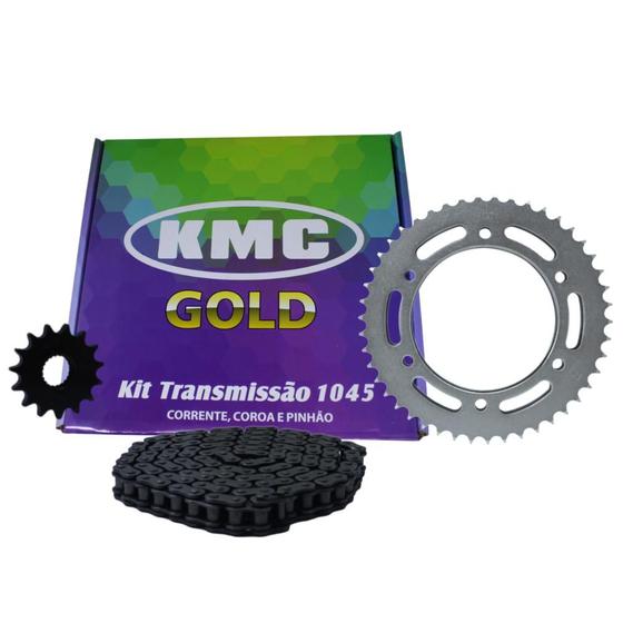 Imagem de Kit Transmissão Relação Nova Fazer 250 2018 Á 2021 (Sem Retentor) Kmc