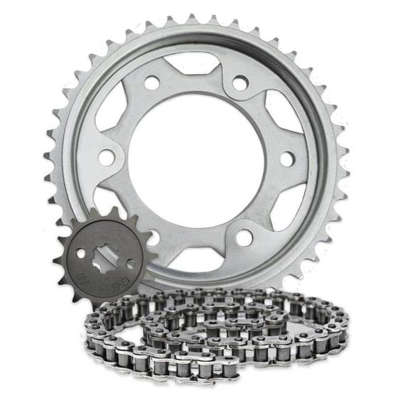 Imagem de Kit Transmissão Relação SCUD Fazer150 2014 até 22 C/retentor