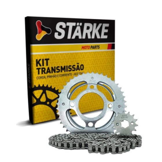 Imagem de Kit Transmissão Starke 44T-14T 428Hx116L Honda Cg Titan 125