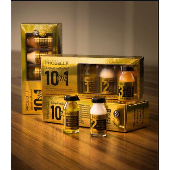 Imagem de kit Tratamento Multifuncional 10 em 1 - Probelle 