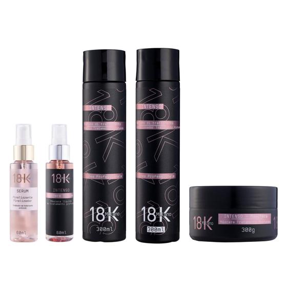 Imagem de Kit Tratamento Profundo Intenso 18K