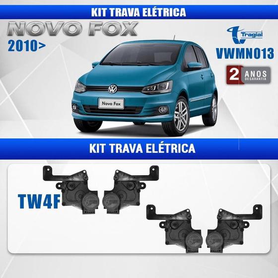 Imagem de Kit Trava Elétrica Fox 2010 Em Diante 4 Portas Tragial