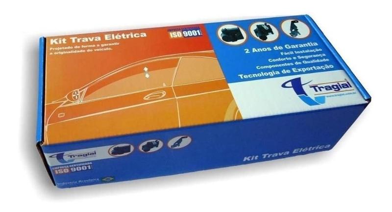 Imagem de Kit Trava Elétrica Nova S10 2 Portas A Partir 2012 Tragial