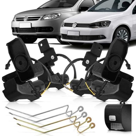 Imagem de Kit Trava Elétrica Tragial TW4G5 MN 4P Volkswagen Gol e Voyage G5, G6 e G7