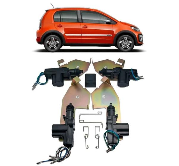 Imagem de Kit Trava Eletrica Vw Up 4 Portas 2014 2015 2016 2017