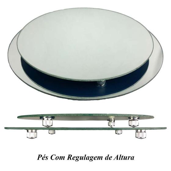 Kit Travessa Redonda Espelhada Boleira Doces e Festa 25 e 35cm - VEG Menor preço em Kit Travessa Redonda Espelhada Boleira Doces e Festa 25 e 35cm - VEG
