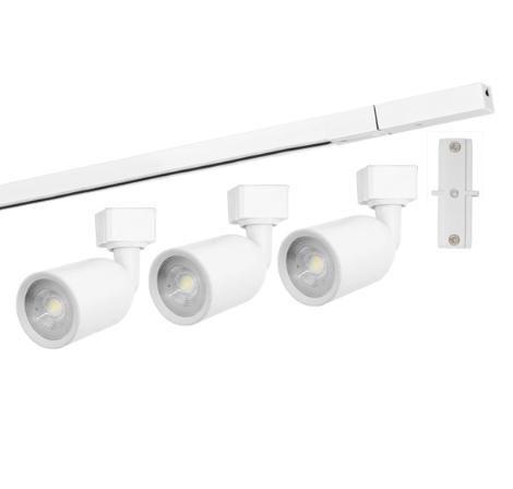 Imagem de Kit Trilho Direct Led 6500K - Branco