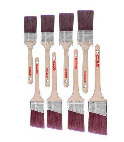 Imagem de Kit Trincha Pincel Angular Condor 8 Unidades Lançamento