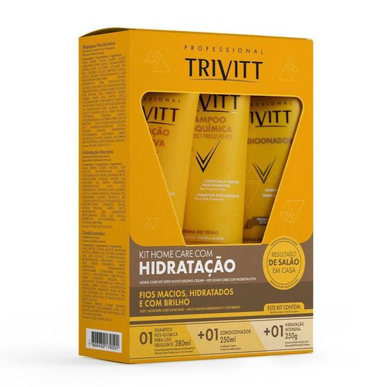 Imagem de Kit Trivitt com Hidratação Intensiva Home Care