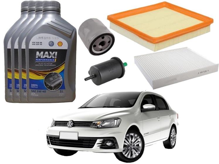 Imagem de Kit troca de filtros volkswagen voyage 1.6 2018 a 2020