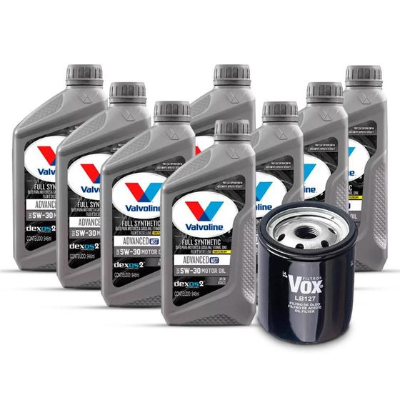 Imagem de Kit Troca De Oleo 5W30 Hilux Diesel 2.8 16v 2016/ Valvoline