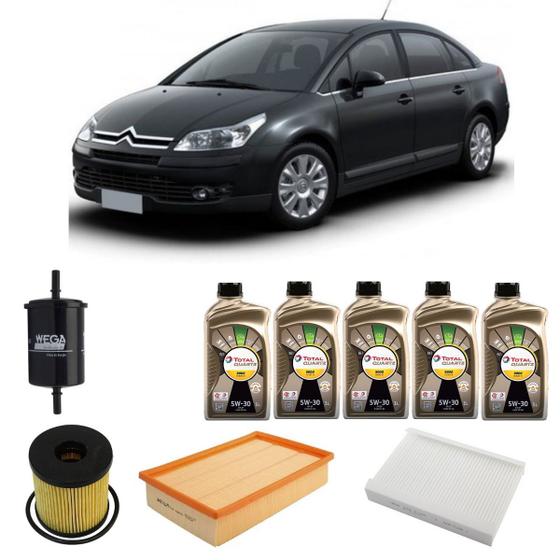 Imagem de Kit Troca De Óleo Citroen C4 Vtr 2.0 A Partir De 2007...