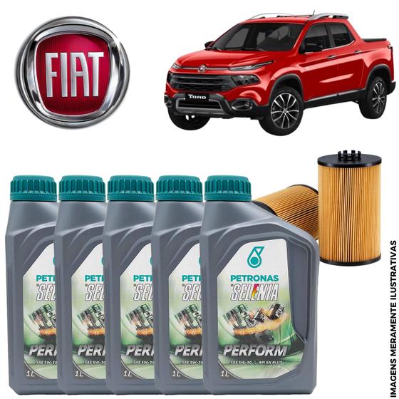 Kit troca de oleo da Fiat Toro 1.8 16v Flex Menor preço em Kit troca de oleo da Fiat Toro 1.8 16v Flex