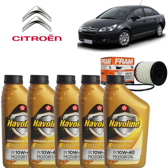 Kit troca de oleo do C4 Pallas 2.0 16v - Havoline - Outros Automotivo ...