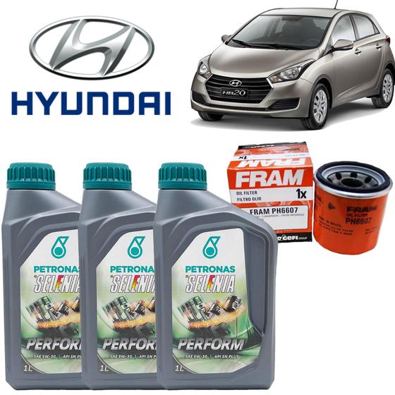Kit troca de oleo do Hyundai HB 20 1.0 12v Flex é boa?