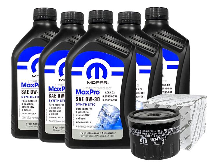 Kit Troca de Óleo FIAT/JEEP 1.3 Turbo NOVA Toro Fastback Renegade