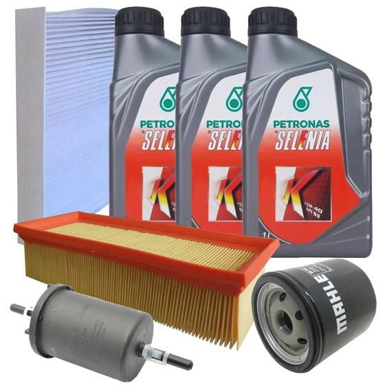 Kit troca de óleo Fiat Selenia K 15W40 e filtros - Punto 1.4 8V Evo Attractive de 2012 até 2017 Menor preço em Kit troca de óleo Fiat Selenia K 15W40 e filtros - Punto 1.4 8V Evo Attractive de 2012 até 2017