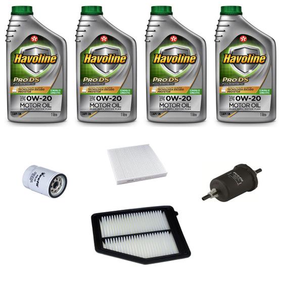 Kit Troca De Oleo Filtros Honda 0w20 New Civic 2013 A 2015 Menor preço em Kit Troca De Oleo Filtros Honda 0w20 New Civic 2013 A 2015