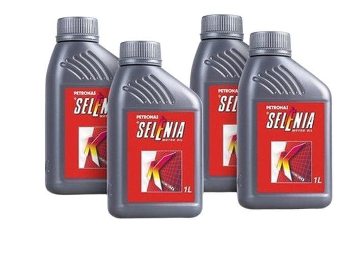 Kit Troca De Óleo Selênia K 15W40 Api Sn Semissintético Menor preço em Kit Troca De Óleo Selênia K 15W40 Api Sn Semissintético