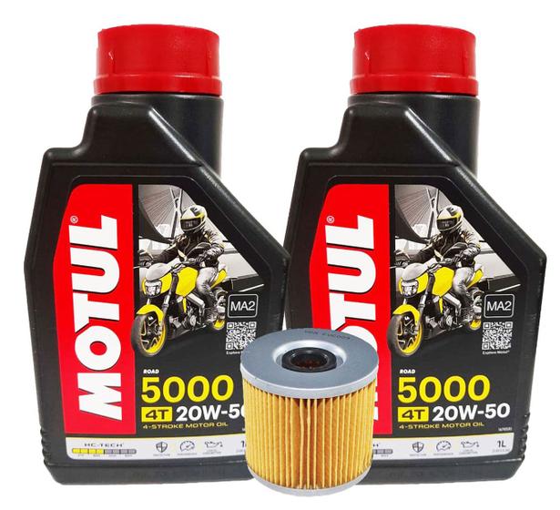 Kit Troca de Oleo Yamaha Fazer 250 2018 2019 2020 2021 2022 2023 Motul ...