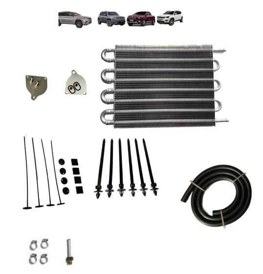 Imagem de Kit trocador calor cambio fiat toro compass renegade argo