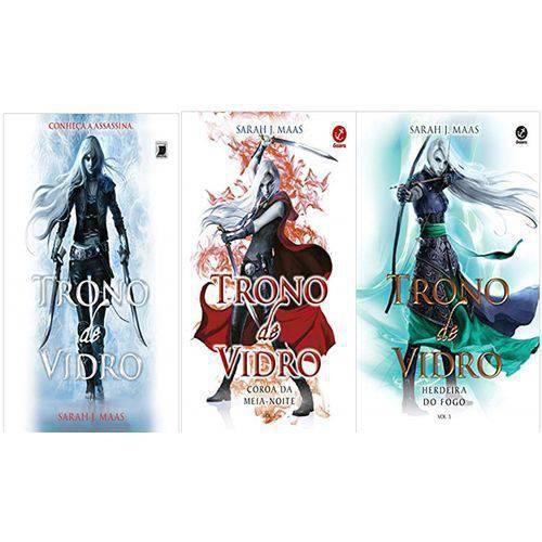 Imagem de Kit Trono De Vidro Volumes 1 2 3 Sarah J. Maas - Galera