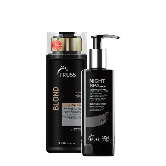 Imagem de Kit Truss Blond Shampoo e Night Spa (2 produtos)