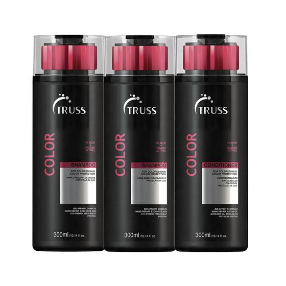 Imagem de Kit truss color 2 shampoo + condicionador - 3 itens