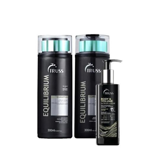 Imagem de Kit Truss Equilibrium Body Shampoo + Condicionador + Leaving 