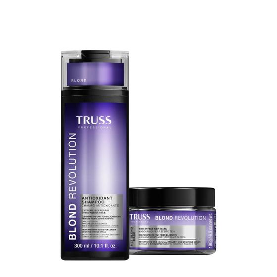 Imagem de Kit Truss Net Blond Revolution Shampoo Máscara (2 produtos)