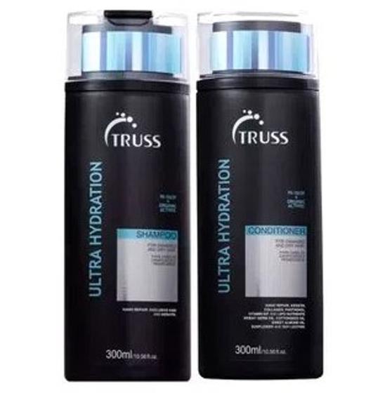 Kit Truss - Shampoo 300ml Ultra Hydration + Condicionador 300ml Ultra Hydration.