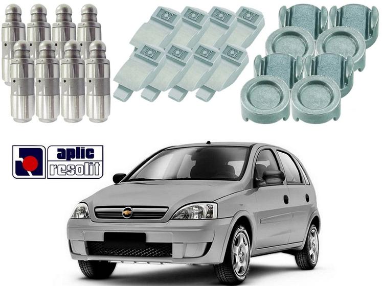 Imagem de Kit tucho balancim escora chevrolet corsa novo 1.0 8v 1.8 8v 2003 a 2005