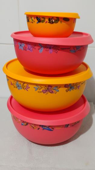 Imagem de Kit Tupperware toque mágico 4 peças