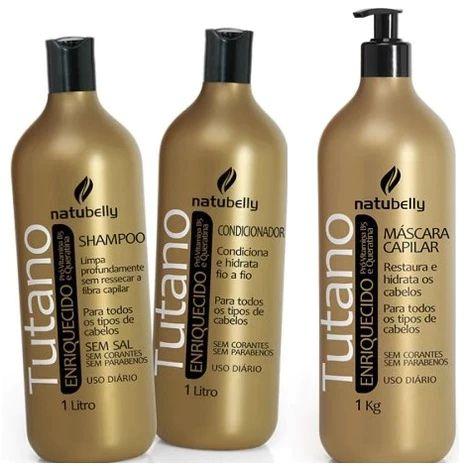 Imagem de Kit Tutano - Shampoo e Condicionador + Máscara Capilar - Natubelly 1 Kg