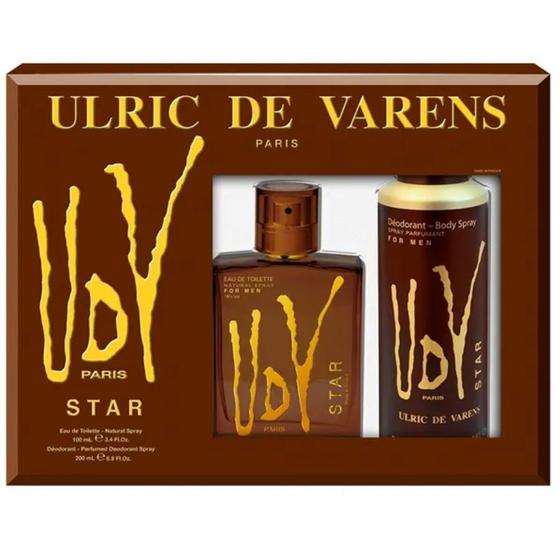 Imagem de Kit UDV Star For Men ( Perfume 100ml + Deo Spray 200ml )