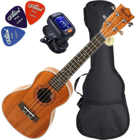 Imagem de Kit Ukulele Concerto Namastê Nu23-Mgq Spanking Filete