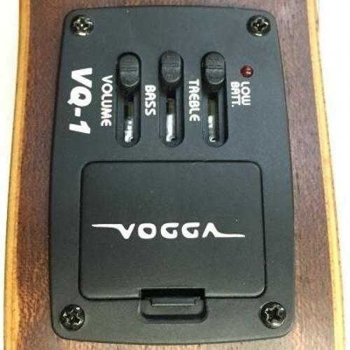 Imagem de Kit Ukulele Elétroacústico Soprano Nylon + Capa Vuk309 Vogga