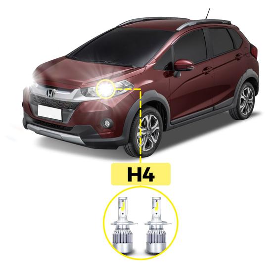 Imagem de Kit Ultra LED Honda WR-V 2018/2021 20000 Lúmens 6500K H4